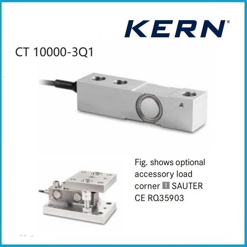 10000kg 不锈钢剪切梁 CT 10000-3Q1 KERN品牌
