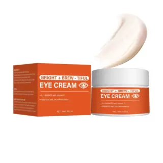 跨境明亮焕彩眼霜15ml BRIGHT + BREW-TIFUL EYE CREAM中性包装