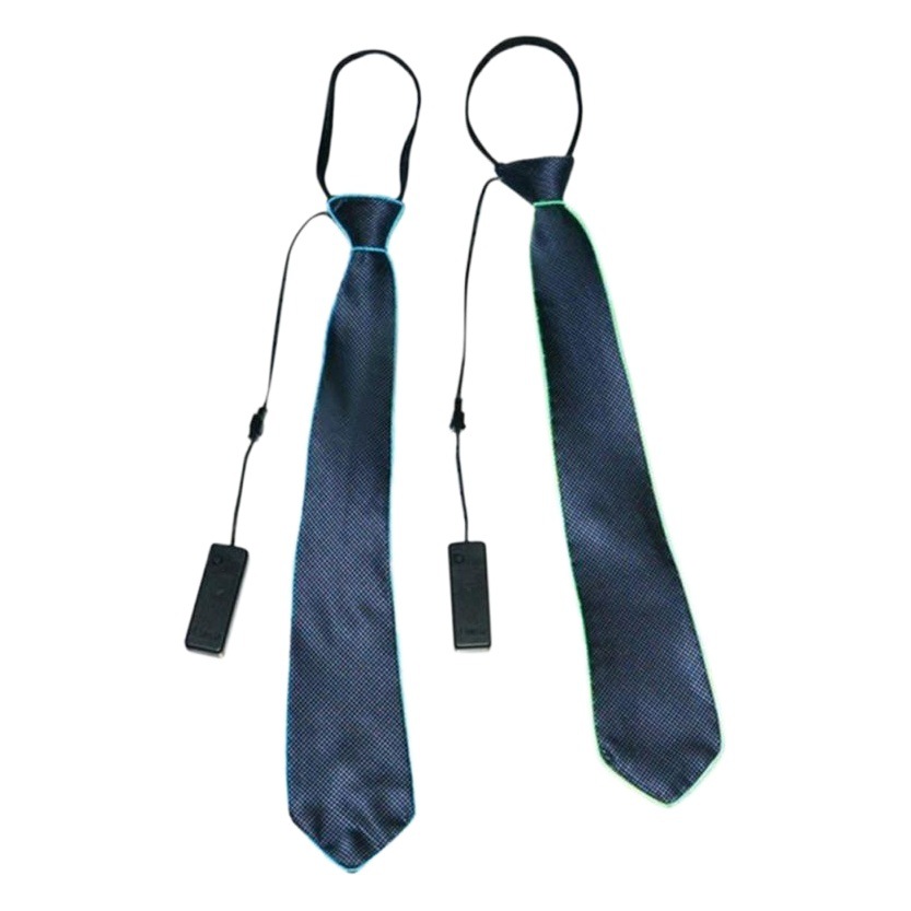 LED luminosa corbata de lazo EL Luz Fría accesorios corbata estilo Coreano profesional novio Británico de la boda accesorios de ropa de moda