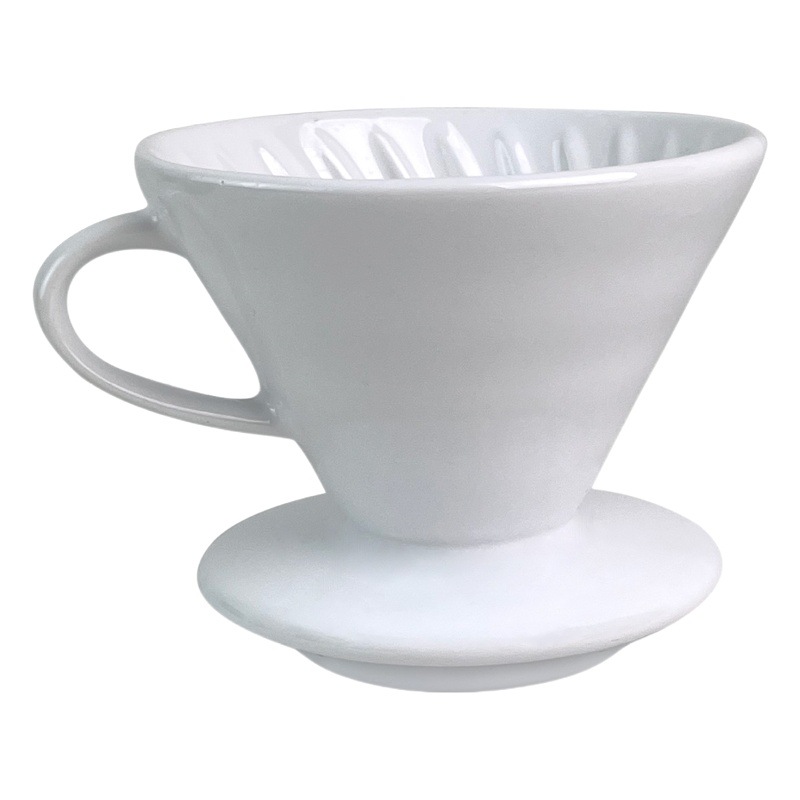 Café americano mano goteo taza de café taza de filtro de cerámica V60 goteo taza de perforación filtro 101 filtro embudo taza
