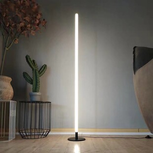 360-degree full-body luminous line floor simple Nordic led living room bedroom bedside lamp RGB atmosphere floor lamp