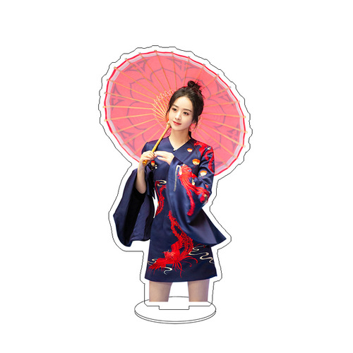 Xiao Zhan 15CM Acrylic Double-Sided Sandwich Desk Decor Figure, Yiting Star Merchandise Fan Gift