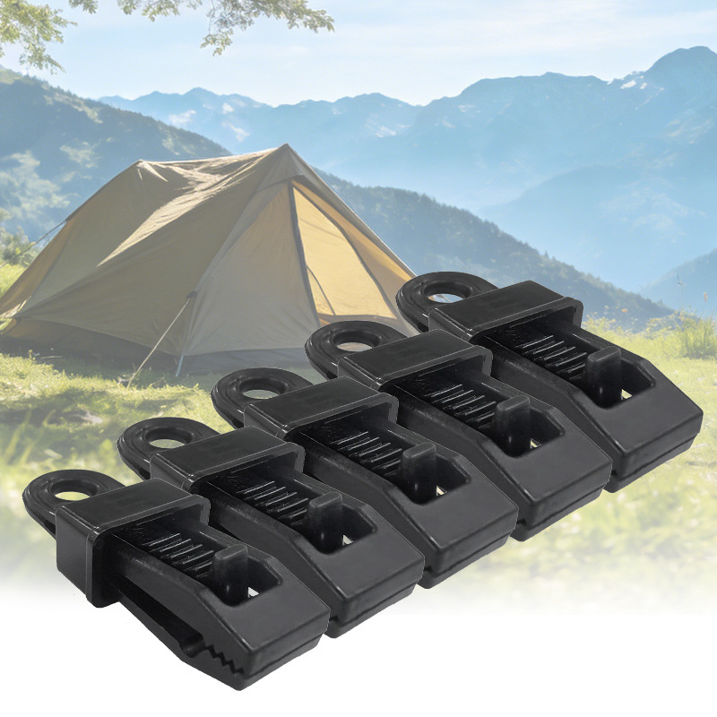 Multi-Functional Fixing Clip for Tent and Tarp, Windproof Clip, Outdoor Wind Rope Buckle, Sunshade Net Clip, Rope Buckle Hook