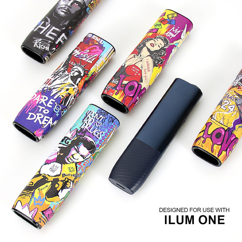 Factory in stock ilum one IQO ILUM ONE6 7 generation universal anti-fall PU leather decorative case