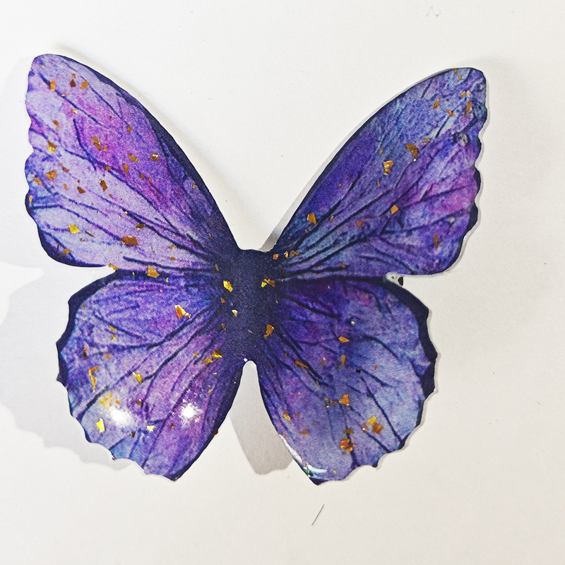 보라색---클립 없음, 합금 없음