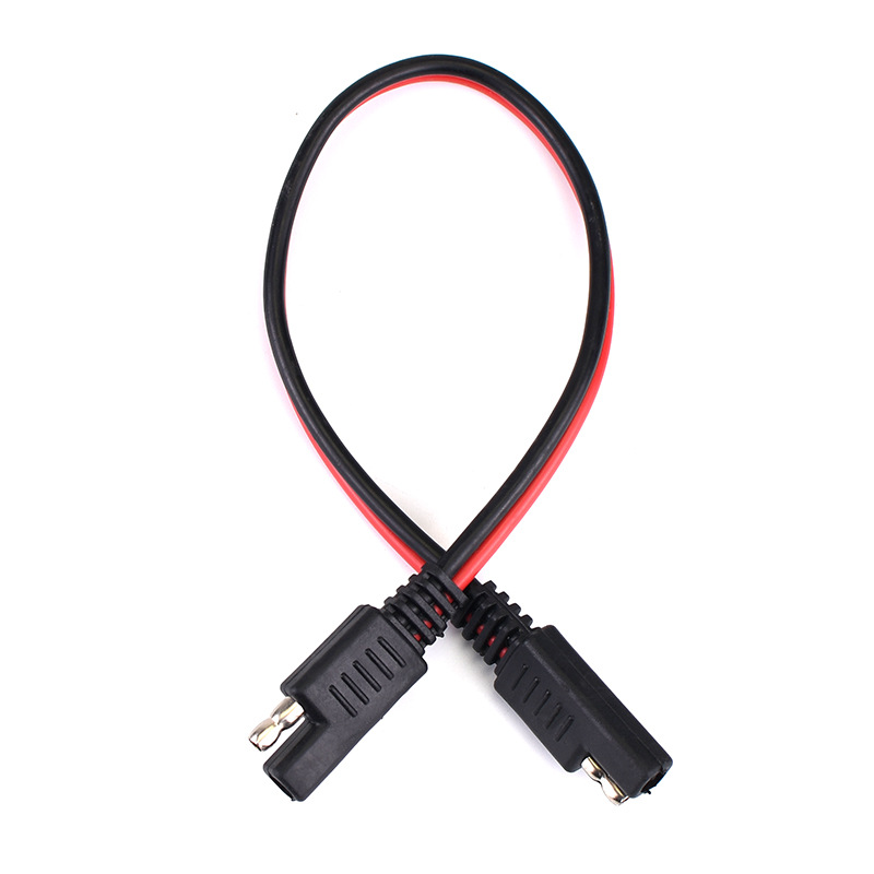 厂家直销 美式插头线 公母对插连接线 红黑线插头  可定