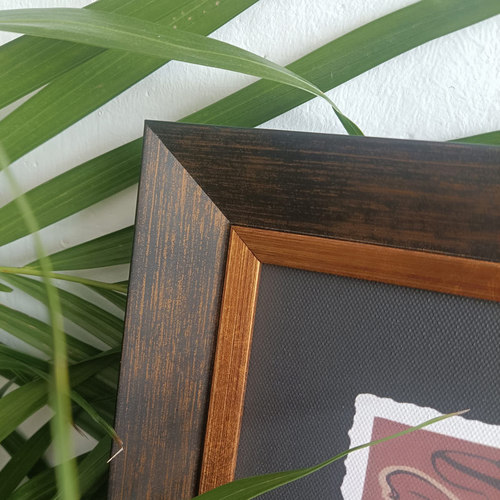 French modern Picasso-style decorative painting, abstract, ancient style living room and study wall hanging, niche art corridor wallpaper