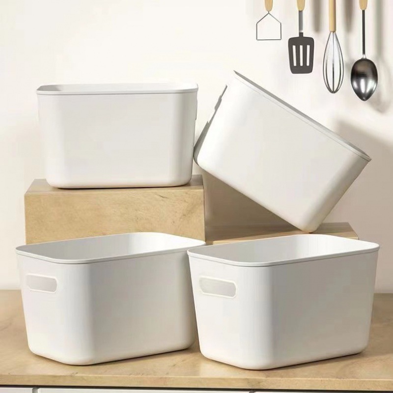 Caja de almacenamiento de caja de teléfono móvil Venta caliente gran capacidad portátil estudiante escritorio snack cosméticos almacenamiento cesta sundries organización caja