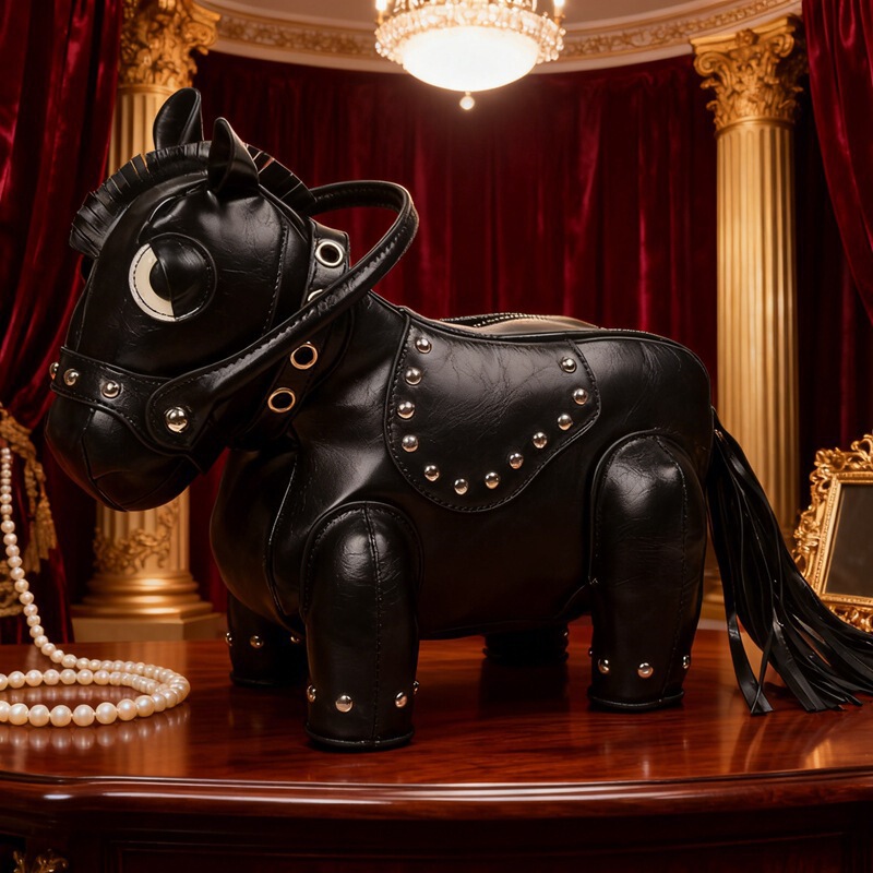 2026 Summer New Design Niche Sweet Cool Spicy Girl Style Personalized Creative Pony Animal Shape Bag Crossbody Bag