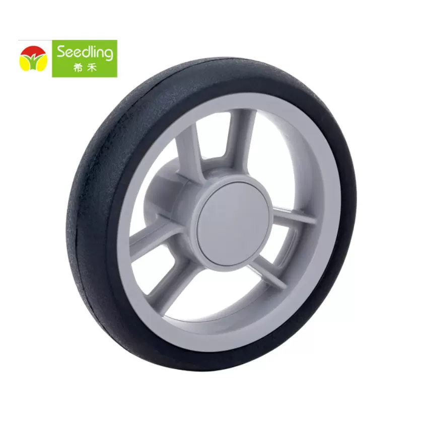 儿童婴儿推车配件 5.2寸推车座椅配件轮子 EVA婴儿车轮子