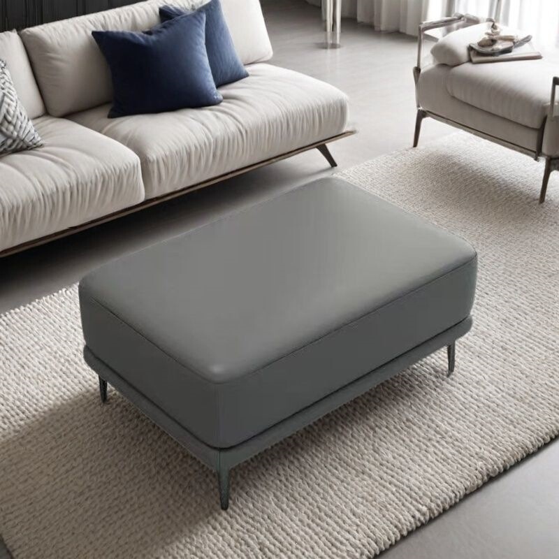 Long Sofa Bench, Light Luxury Lazy Sofa, Footrest for Living Room, Chaise Lounge Sofa, Extended Sofa for Dressing Room, Shoe-Changing Bench