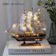 Graduation Gift Wooden Sailing Model for Teachers and Students Birthday Gift for Boys and Girls