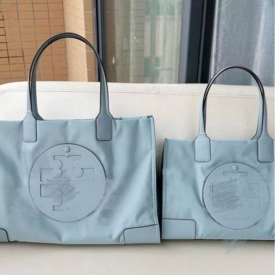 New TB Nylon Chain Tote Bag Eall Shopping Bag Large Capacity Mummy Bag Lightweight Commuter Shoulder Handbag