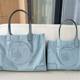 New TB Nylon Chain Tote Bag Eall Shopping Bag Large Capacity Mummy Bag Lightweight Commuter Shoulder Handbag