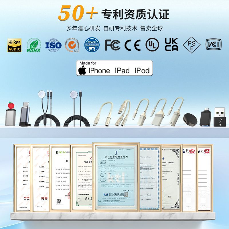 携帯電話用オーディオアダプター typec イヤホン変換ケーブル 2-in-1 オーディオコンバーター AppleとHuaweiに適しています