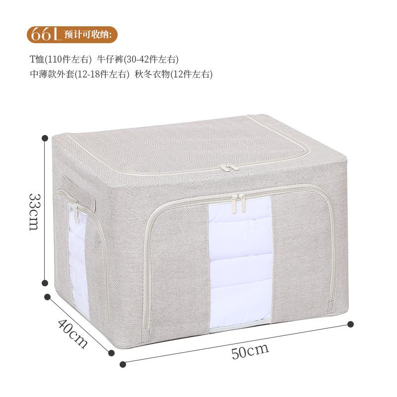 천산 면과 린넨 3도어 PP 바닥판 5.0 강철 프레임으로 업그레이드