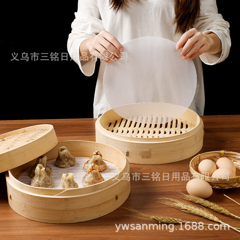 3枚から送料無料 シリコン蒸し器マット 蒸し布 蒸し器用布 蒸し器用シート 250-280g/平方 シリコンマット|undefined