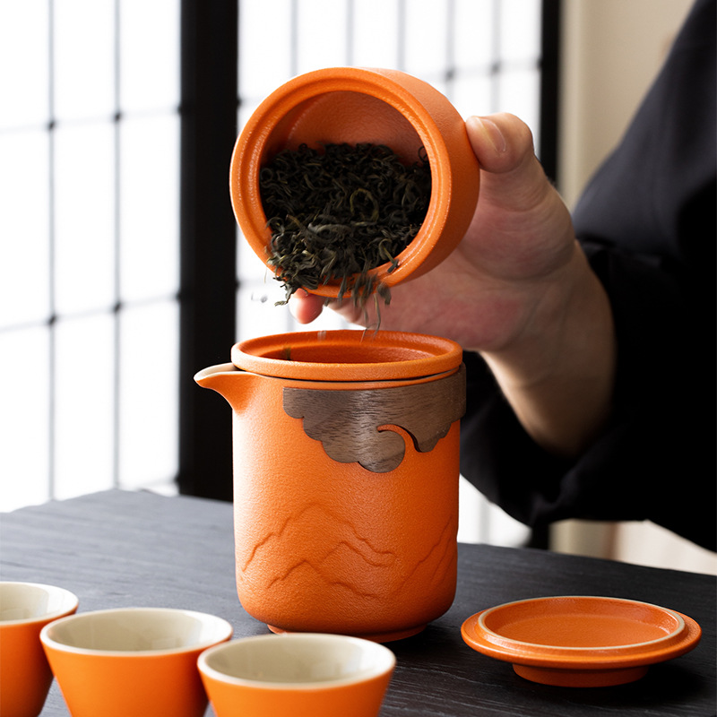 Creative Business Gift Home Fast Service Tea Set Company Bank Real Estate Anniversary Activity Gift Custom