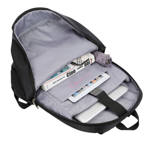 Student backpack with customizable LOGO, simple and casual design, new commuter business large-capacity backpack