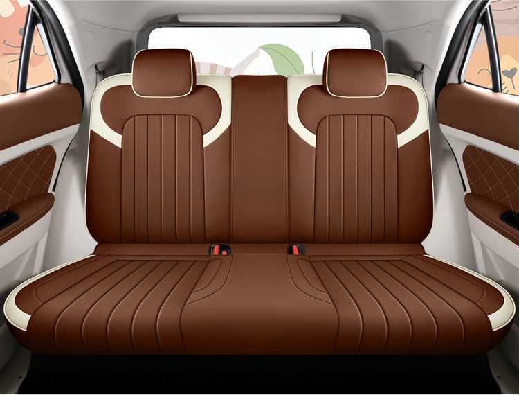 Euler Good Cat Special Car Seat Cover, Universal for All Seasons, Full Surround Cushion, Good Cat Gt Cartoon Interior Leather Seat Cover