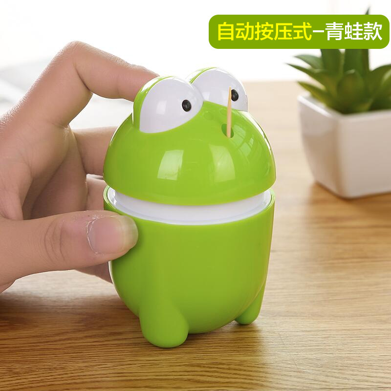 家庭用創意楊枝箱自動楊枝桶厨房高級個性楊枝缶シンプル押圧式楊枝筒|undefined