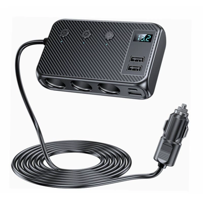 Cigarette Lighter Multi-Function Usb3.0: Siqaret yandırıcısı
