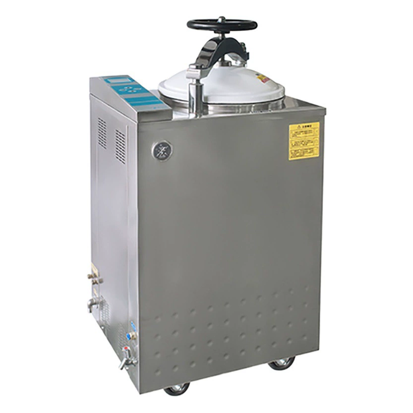 Лабораторный паровой стерилизатор полностью автоматический паровой внутренней циркуляции стоматологии из нержавеющей стали вертикальный с сухой стерилизатор