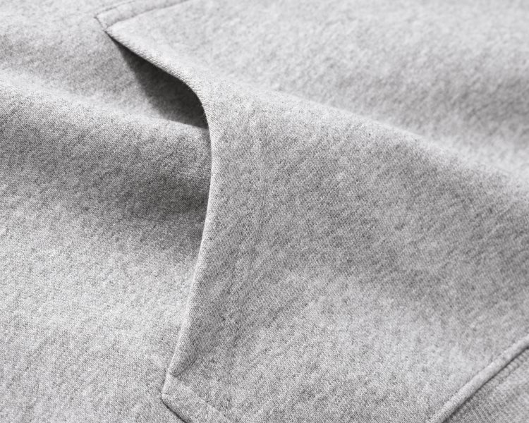 Men's Clothing high street autumn and winter solid color basic 350g terry zipper sweater hoodies_voghion.com