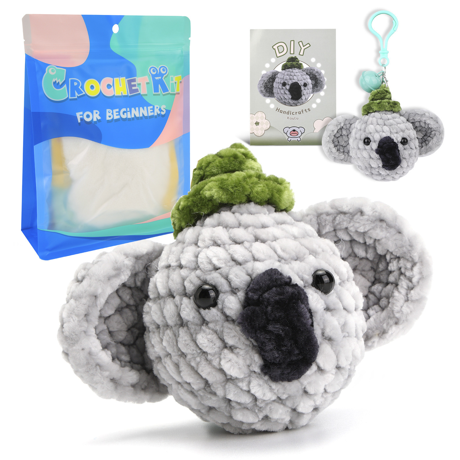 셔닐 인형 1 - 영어 설명서와 영어 동영상 설명 포함