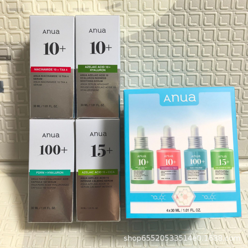 Anua Serum Seti: Azelaik Turşusu, Niacinamide, TXA4 və Hyaluron