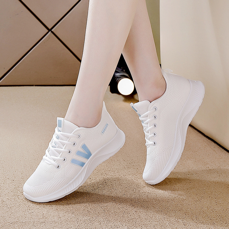 Running Shoes Women's 2025 Spring and Summer Women's Shoes Mesh Surface Breathable sneaker All-match Comfortable Lightweight Casual Shoes for Students Trendy Running Shoes Women's 2025 Spring and Summer Women's Shoes Mesh Surface Breathable sneaker All-match Comfortable Lightweight Casual Shoes for Students Trendy