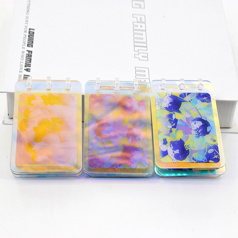 Wholesale Acrylic Colorful Photo Album Polaroid 3inch Photo Simple Cute Transparent Photo Album Album Insert Photo Album