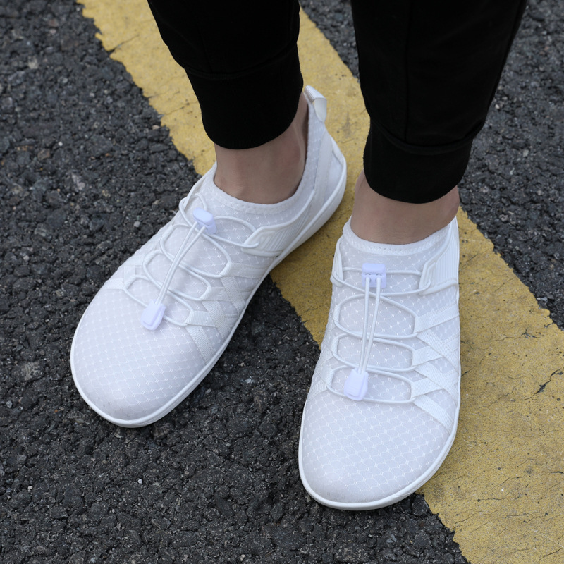 Cross-Border New Large Size White Fly Woven Shoes Women's Wide-Toe Barefoot Hiking Shoes Men's Shoes Hiking Shoes Breathable Non-Slip Wear-Resistant Cross-Border New Large Size White Fly Woven Shoes Women's Wide-Toe Barefoot Hiking Shoes Men's Shoes Hiking Shoes Breathable Non-Slip Wear-Resistant