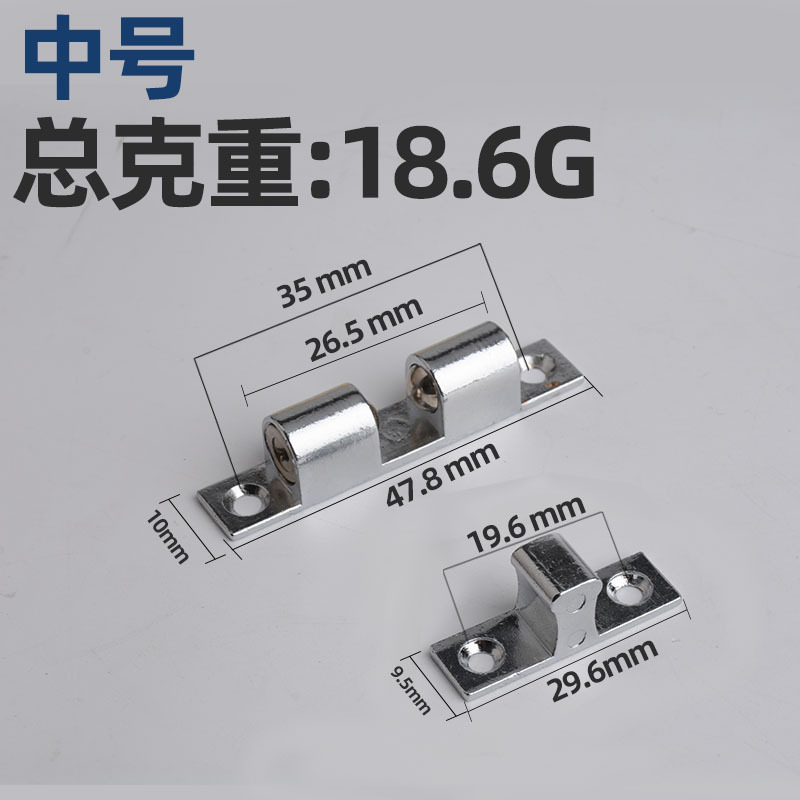 Suministro directo de fábrica puerta de gabinete de aleación de zinc hebilla toque de cuentas accesorios de muebles snap-on puerta de gabinete de succión táctil de la puerta del grano