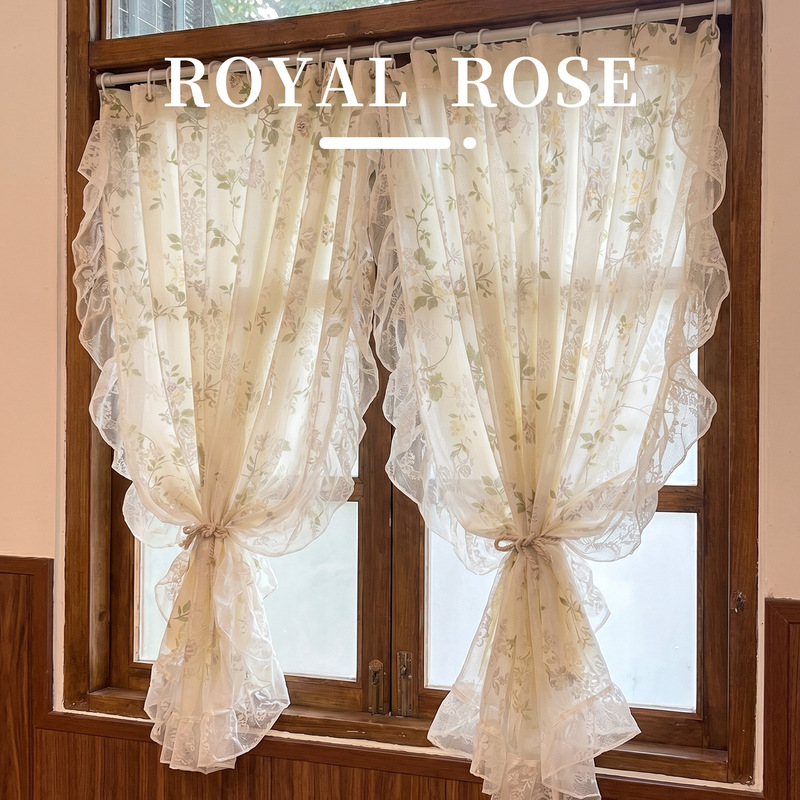 Curtains Without Drilling Holes, Partition Curtains, Jacquard Sheer Curtains, Lace Door Curtains, Bedroom Light-Filtering Privacy Screens Curtains Without Drilling Holes, Partition Curtains, Jacquard Sheer Curtains, Lace Door Curtains, Bedroom Light-Filtering Privacy Screens