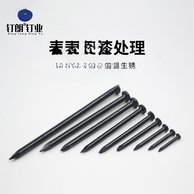 Mayorista de clavos de acero especiales de alta resistencia clavos de cemento duro negro clavos de acero clavos publicitarios clavos de acero de concreto