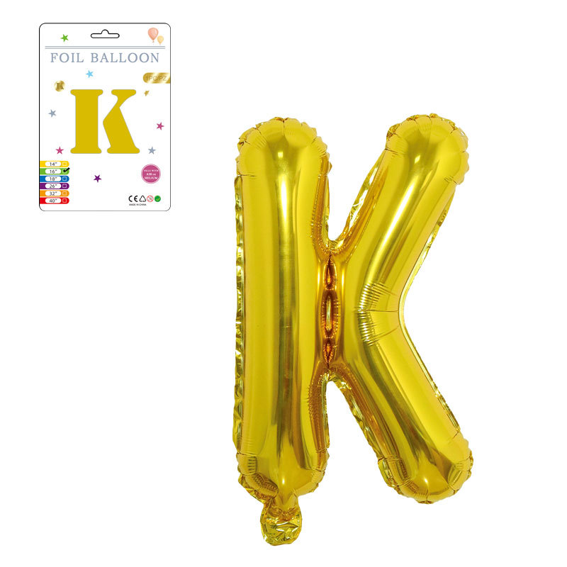 16寸金色K带纸卡