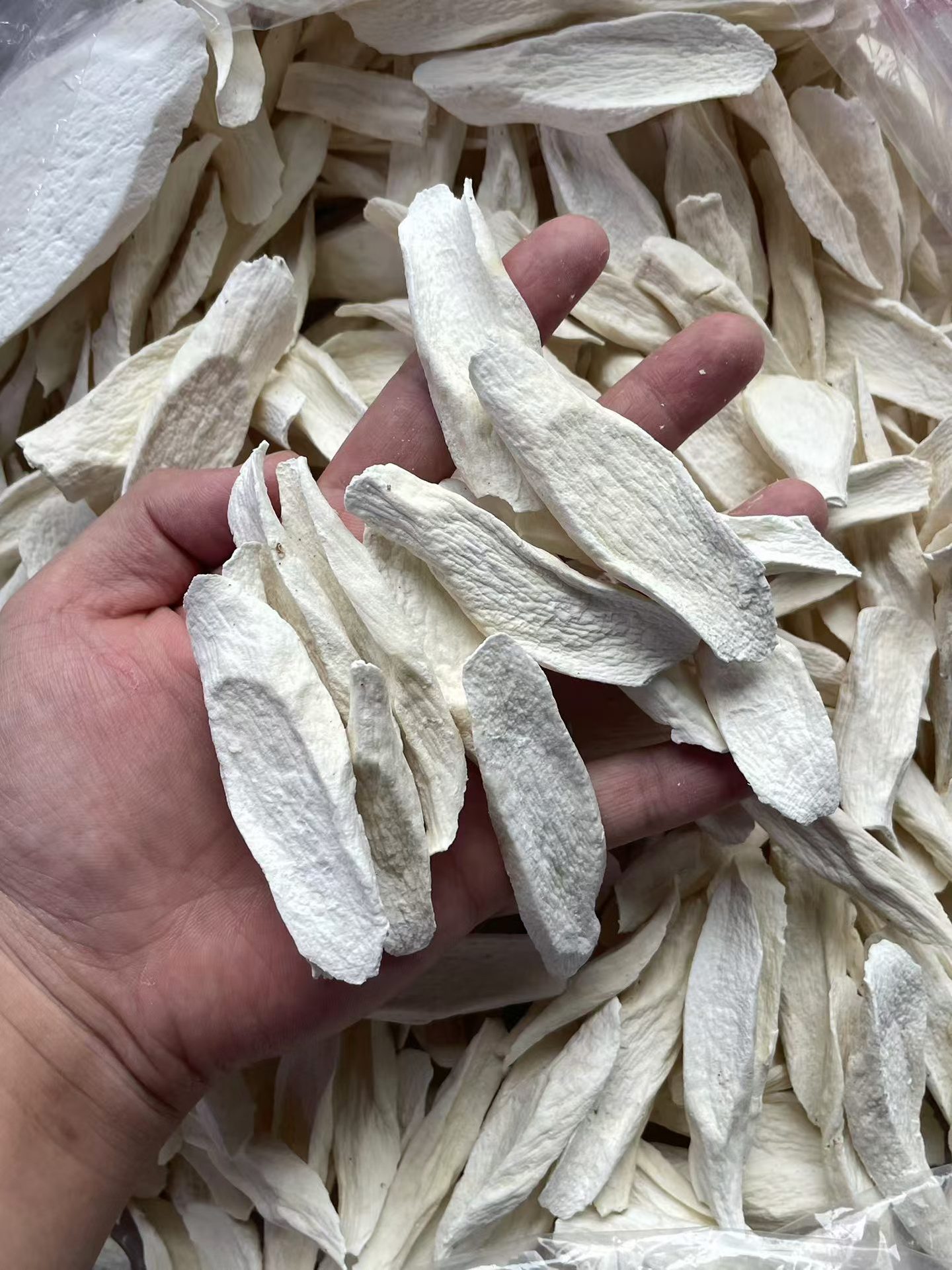 Dried Chinese Yam Slices Tiegun Shanyao Huai Shan Yao for Soup and Congee 250g 500g 5000g quality and texture