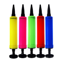 小号迷你打气筒 全新手推塑料环保气球手动充气筒 玩具气球配件