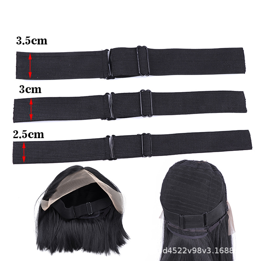 Amazon Aliexpress Wig Hairband Headgear Adjustable Elastic Band 2.5 3 3.5cm Underwear Adjustment Buckle Curly Hair