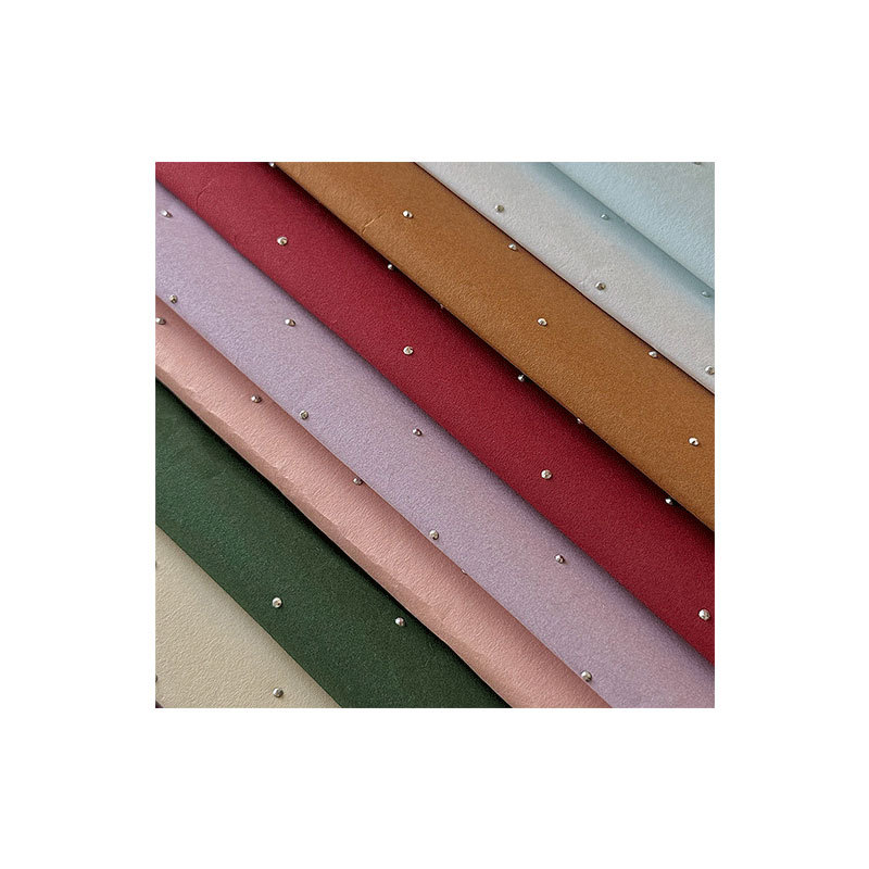 Huaxi Navidad papel de embalaje fantasma serie con diamante de papel de brillo de alto grado florista regalo florista embalaje de flores