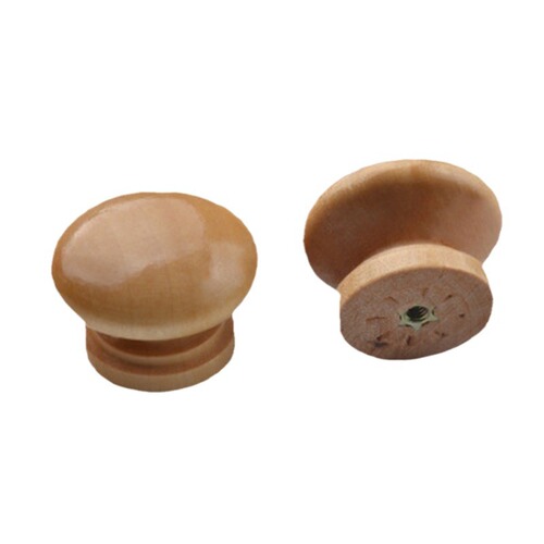 Solid wood furniture handle, wood handle, wood cabinet door handle, single hole round wood handle, wenge round handle