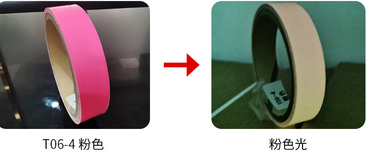 Transfronterizo color cinta luminosa película de almacenamiento luminoso paso de fuego etapa decoración escaleras advertencia espontánea cinta verde