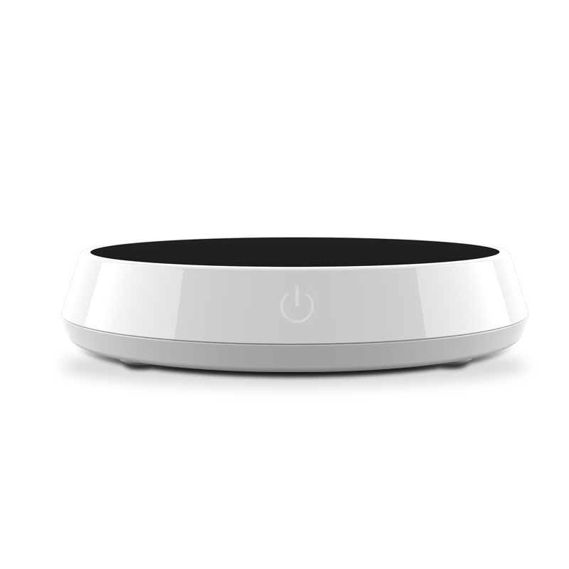 흰색 따뜻한 접시(컵 없음)