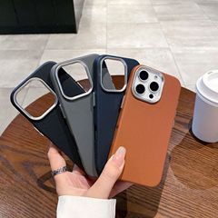 新款编织纹适用iPhone17pro max手机壳苹果16纯色14/15简约硅胶壳