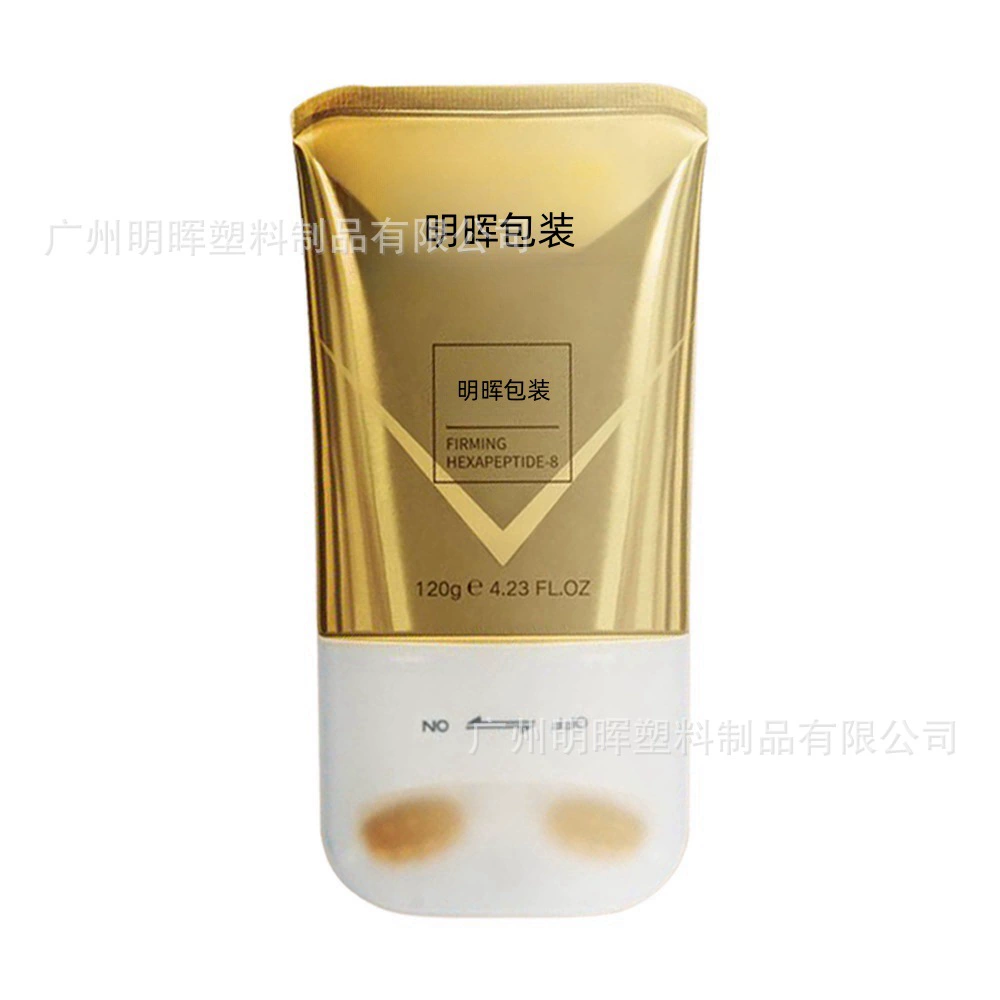 Индивидуальная упаковка для косметики: туба для крема для шеи с двойным роликом, 120 г, для массажа шеи и тела