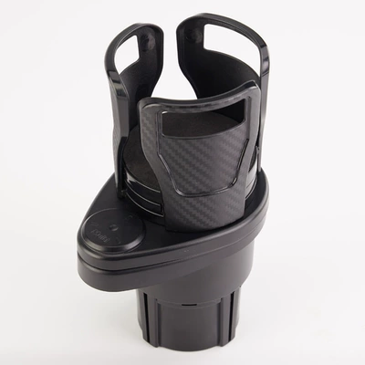Foreign Trade Hot-selling Cup Holder Car cup holder/beverage holder - generation-carbon-fiber-black