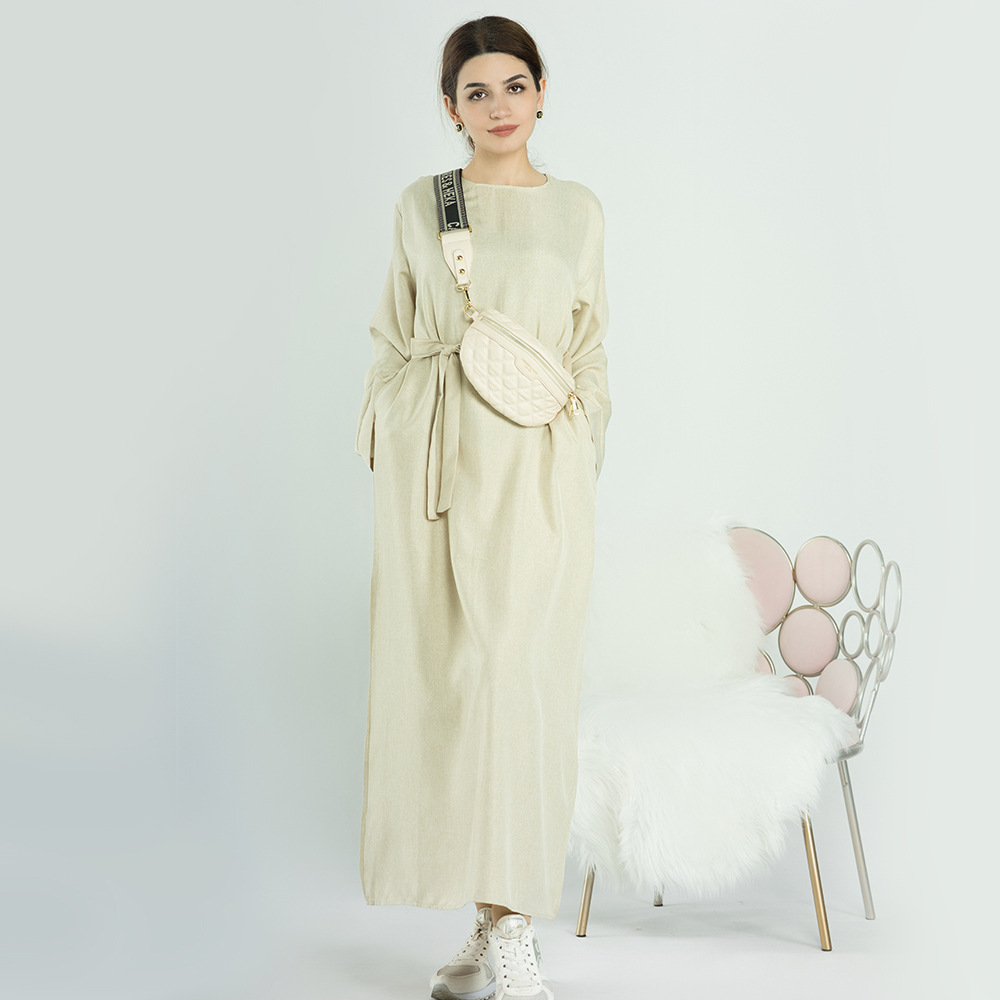 Cárdigan informal turco de color liso para mujer talla grande Loriya LR573 image 16