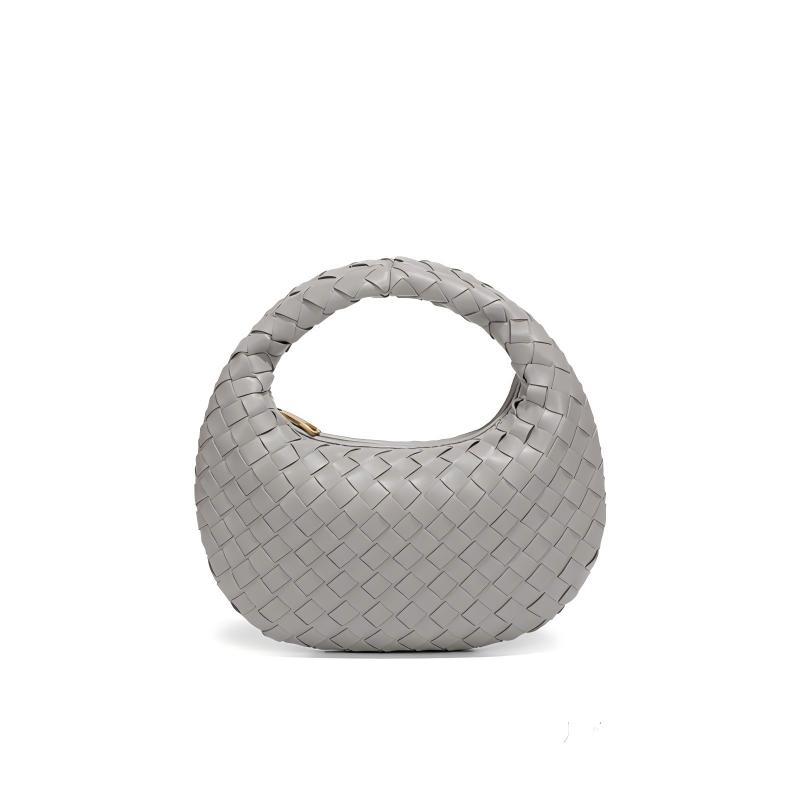 Cross-Border Hand-Woven Dumpling Bag For Women, Luxury Niche Handbag, High-End Underarm Crescent Bag, Factory Stock Wholesale - Thumbnail 7