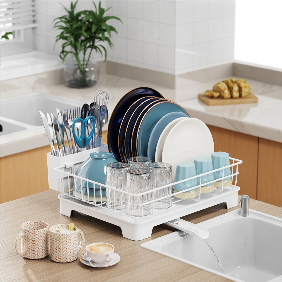 단일 레이어 - 흰색